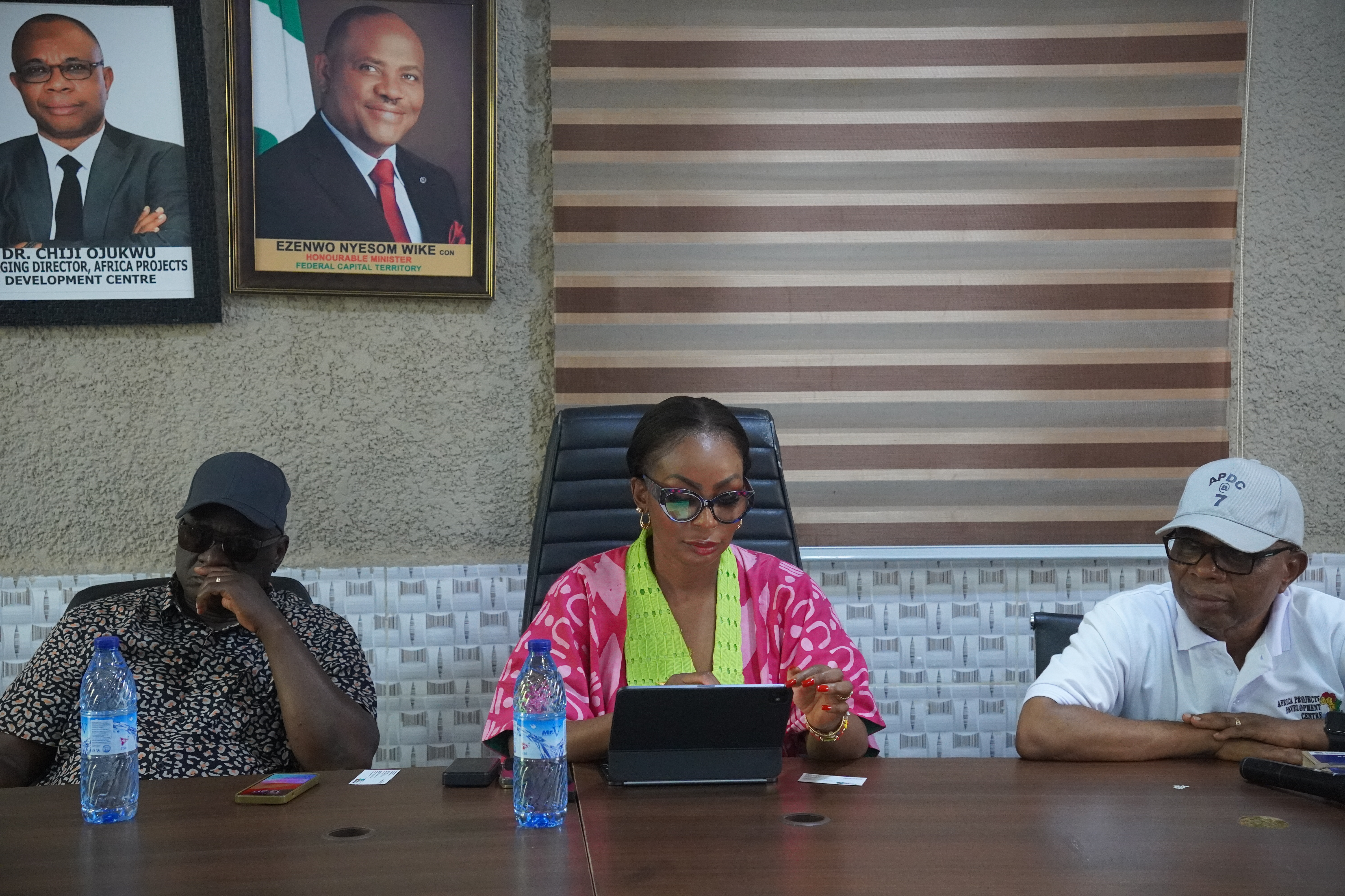 APDC Hosts South-South Development Commission MD, Ms. Usoro Akpabio and former Cross River State House of Assembly Speaker Rt. Hon. Larry Odey